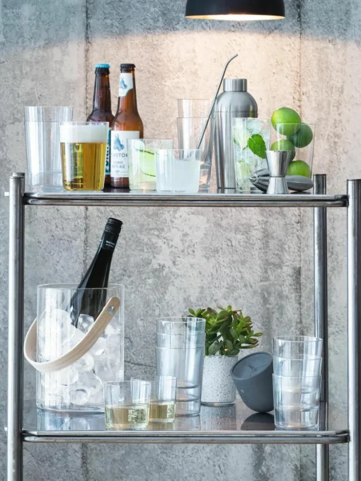 Filigrane waterglazen Gio, 6 stuks