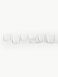 Filigrane waterglazen Gio, 6 stuks