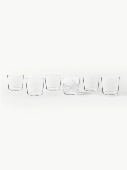 Filigrane waterglazen Gio, 6 stuks