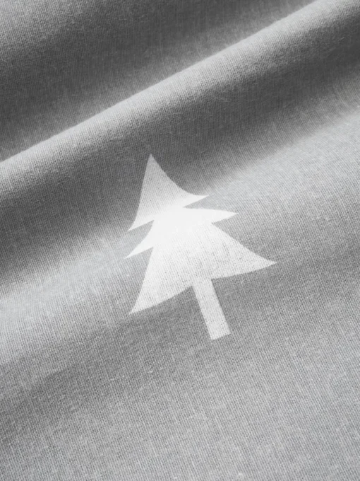 Flanellen dekbedovertrek X-mas Tree met kerstmotief