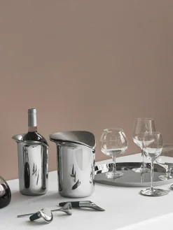Flessenkoeler Wine & Bar van edelstaal
