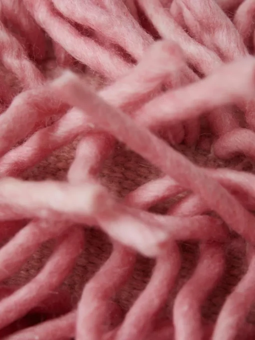 Fluffy kussen Rugged, handgemaakt