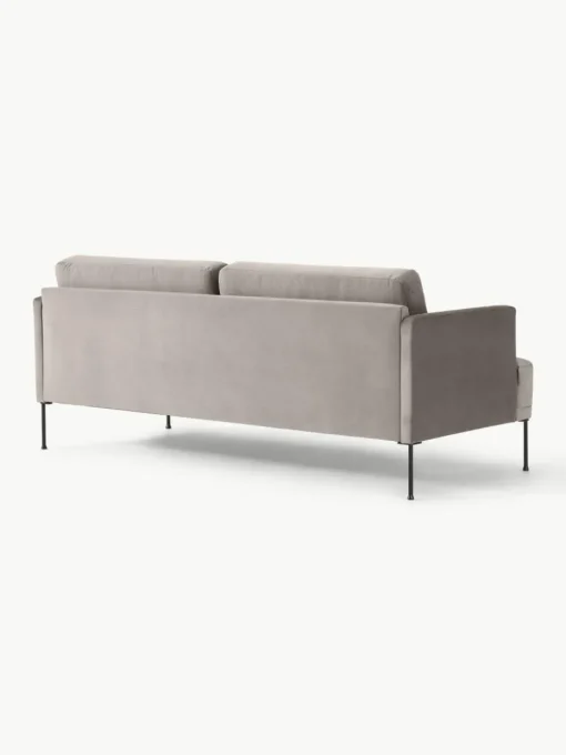 Fluwelen bank Fluente (3-zits)