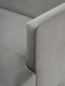 Fluwelen bank Fluente (3-zits)