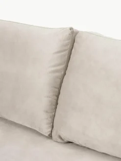 Fluwelen bank Luna (3-zits)
