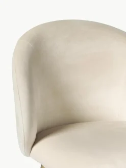 Fluwelen barstoel Luisa