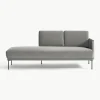 Fluwelen chaise longue Fluente