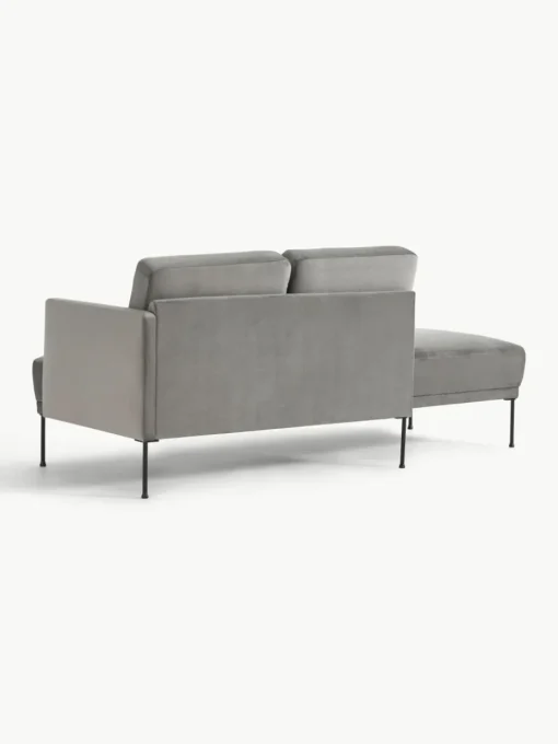 Fluwelen chaise longue Fluente