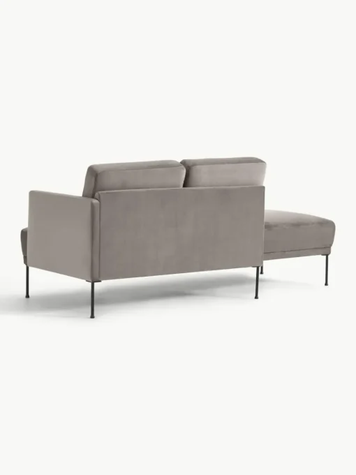 Fluwelen chaise longue Fluente