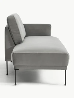 Fluwelen chaise longue Fluente