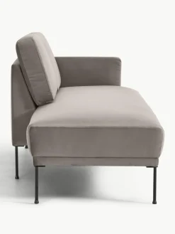 Fluwelen chaise longue Fluente