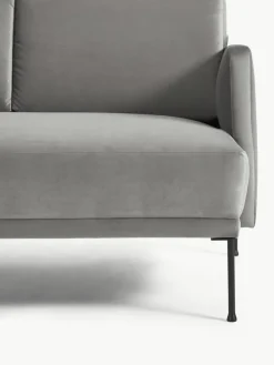 Fluwelen chaise longue Fluente