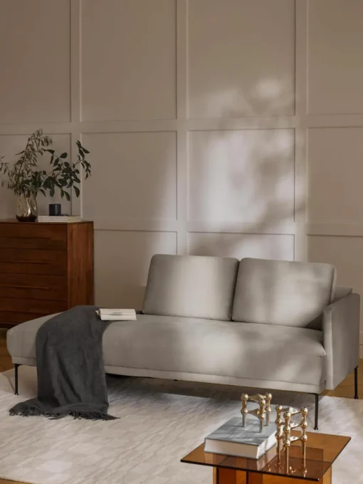 Fluwelen chaise longue Fluente