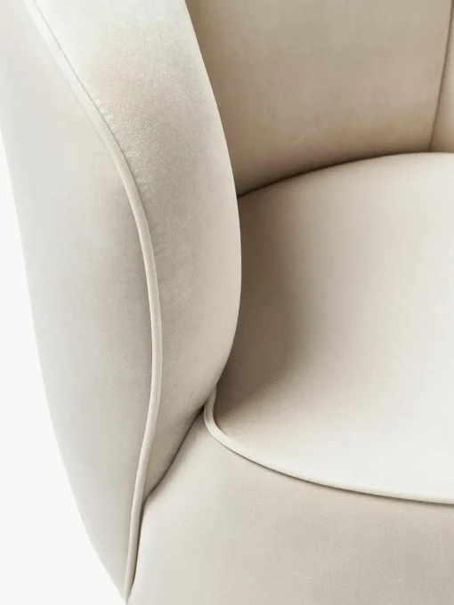Fluwelen cocktailfauteuil Olivia