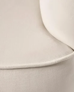 Fluwelen cocktailfauteuil Louise