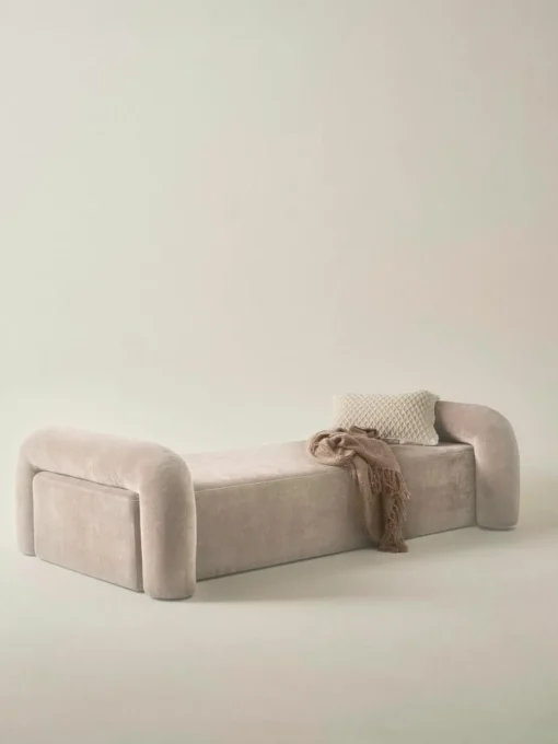 Fluwelen daybed Komoro