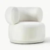Fluwelen fauteuil Cori