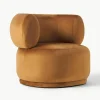 Fluwelen fauteuil Cori