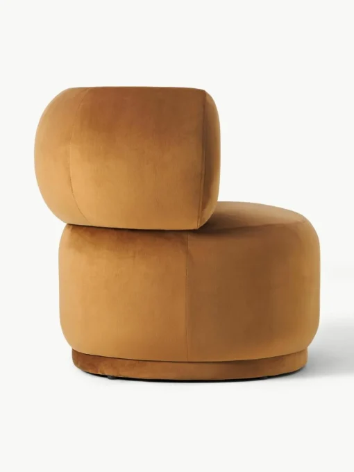 Fluwelen fauteuil Cori