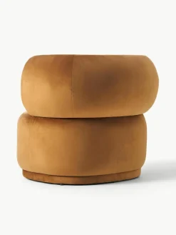 Fluwelen fauteuil Cori
