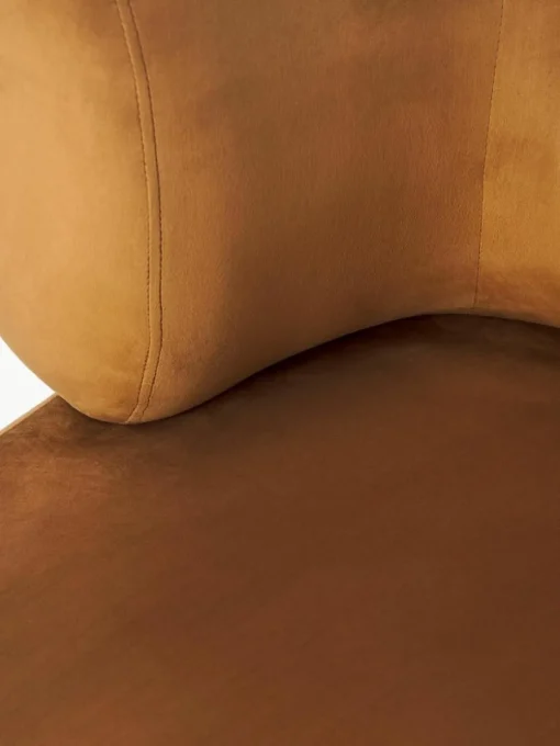 Fluwelen fauteuil Cori