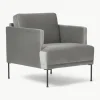 Fluwelen fauteuil Fluente