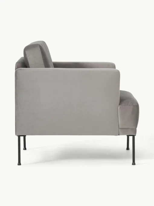 Fluwelen fauteuil Fluente