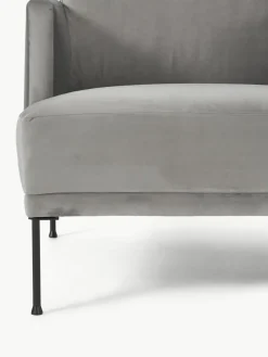 Fluwelen fauteuil Fluente