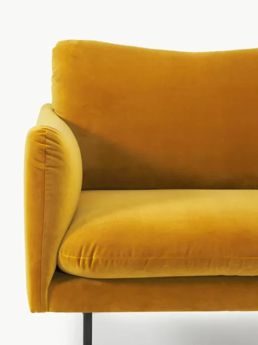 Fluwelen fauteuil Moby