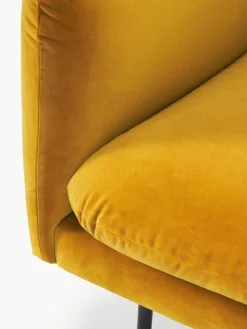 Fluwelen fauteuil Moby