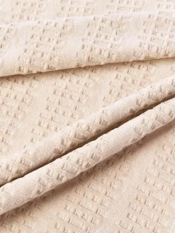Fluwelen handdoek Tallulah met decoratieve franjes, in verschillende formaten