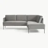 Fluwelen hoekbank Fluente