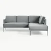 Fluwelen hoekbank Fluente
