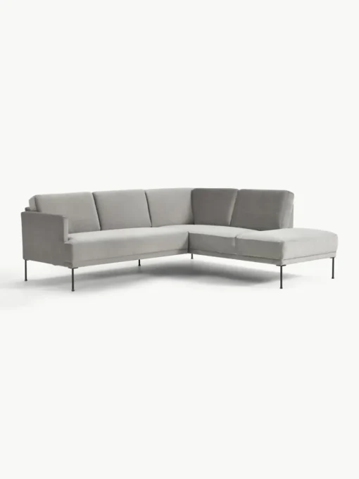 Fluwelen hoekbank Fluente