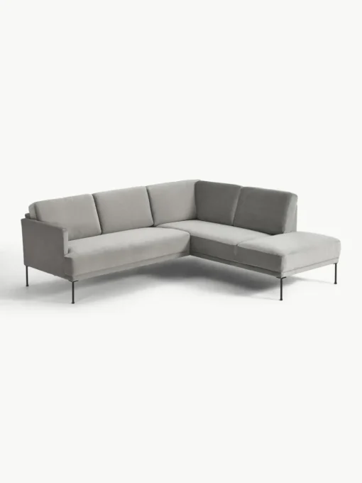 Fluwelen hoekbank Fluente