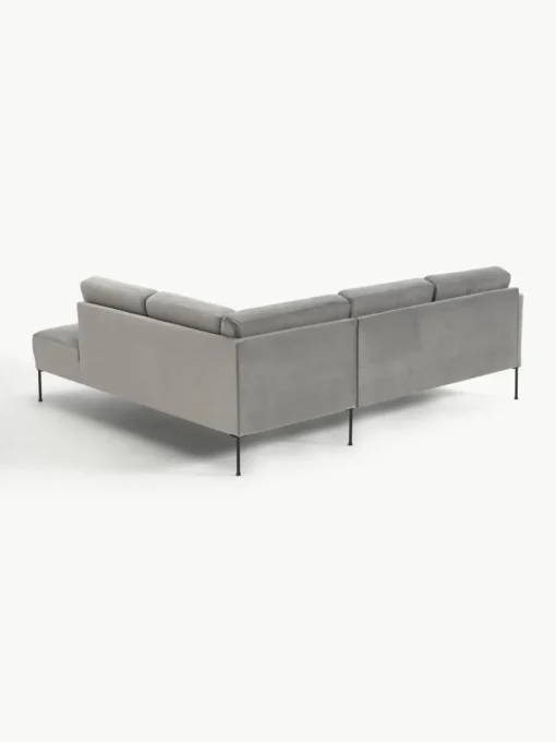 Fluwelen hoekbank Fluente