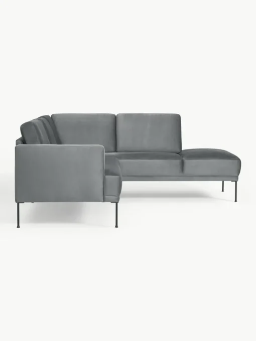 Fluwelen hoekbank Fluente