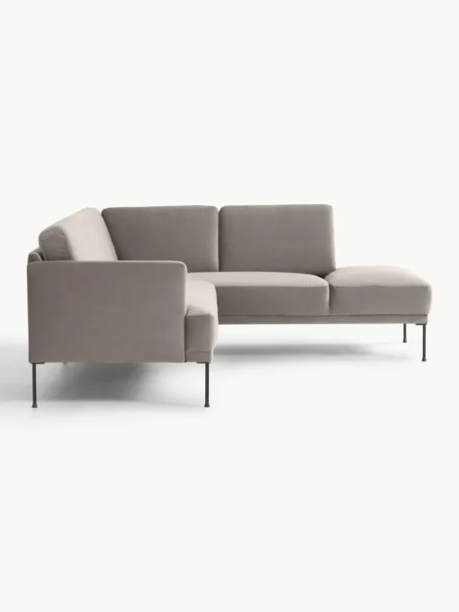 Fluwelen hoekbank Fluente