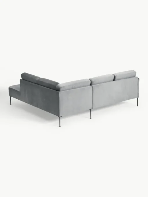 Fluwelen hoekbank Fluente