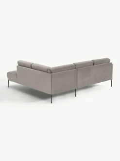 Fluwelen hoekbank Fluente