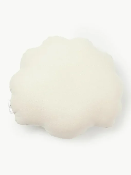 Fluwelen kussen Shell in schelp vorm
