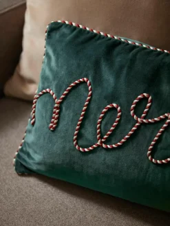 Fluwelen kussenhoezen Jolly, set van 2