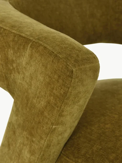 Fluwelen loungefauteuil Jagger