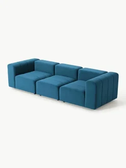 Fluwelen modulaire bank Lena (4-zits)