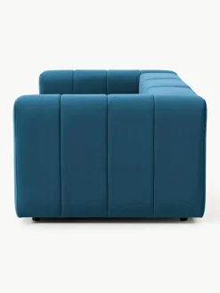 Fluwelen modulaire bank Lena (4-zits)