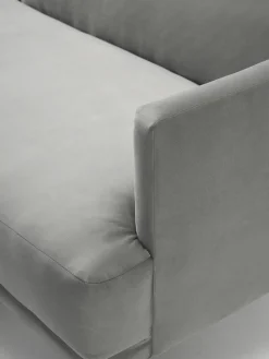 Fluwelen slaapbank Fluente (3-zits)