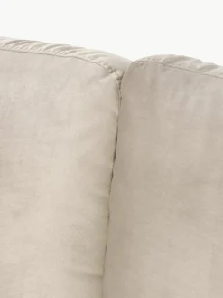 Fluwelen slaapbank Luna (3-zits) met matras
