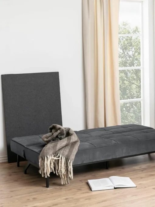 Fluwelen slaapbank Perugia (3-zits)