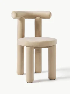 Fluwelen stoel Calan