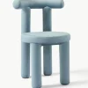 Fluwelen stoel Calan